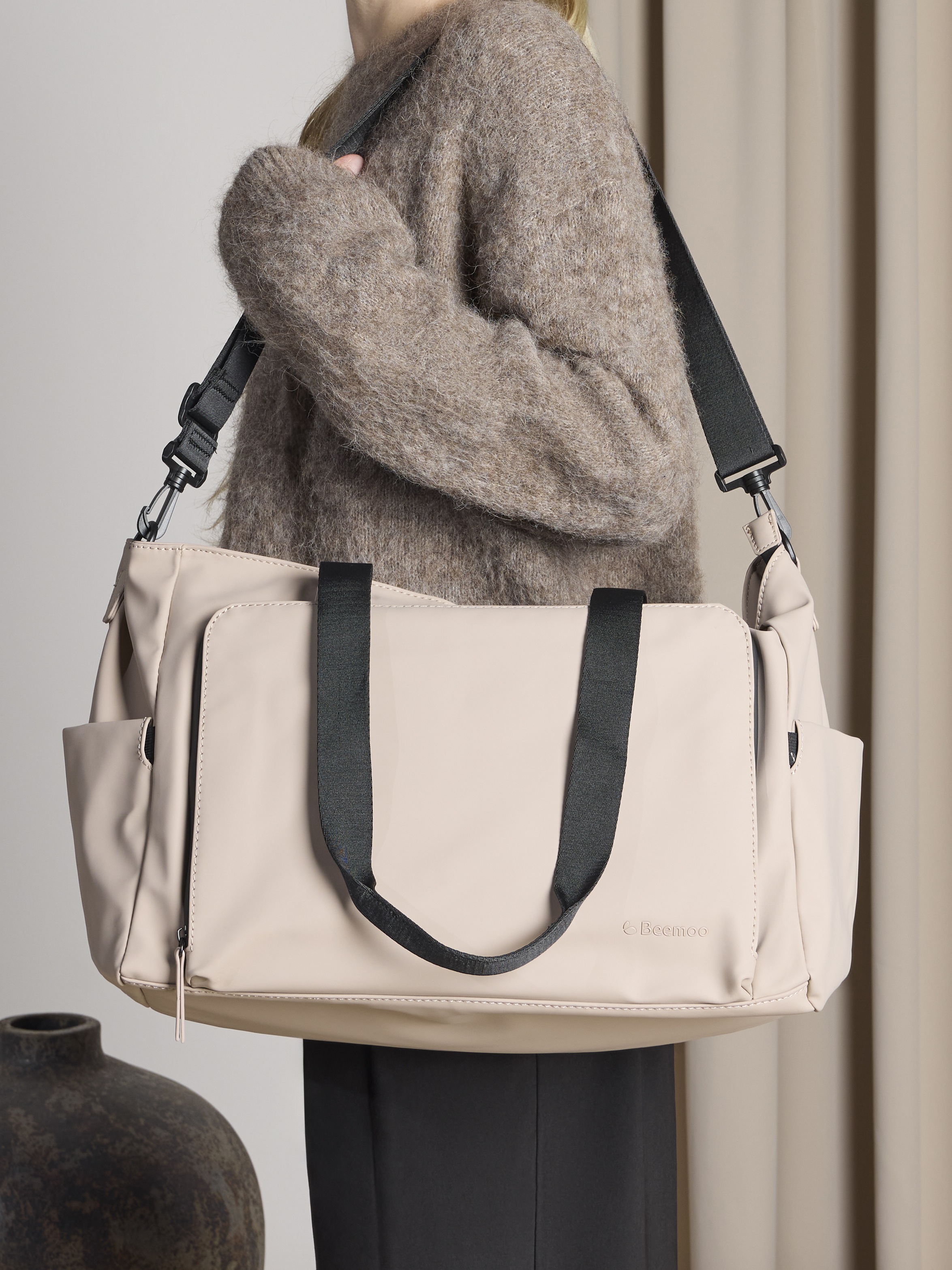 Beemoo Tote Pusletaske, Beige