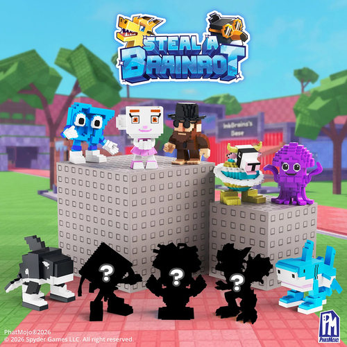 Roblox Steal A Brainrot W1 Samlerfigur Mini 6 cm Blandet Udvalg