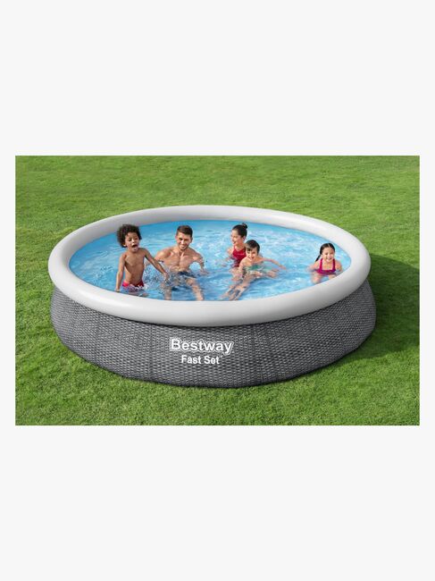 Bestway Fast Set Pool Pool 366x76 cm, Grå
