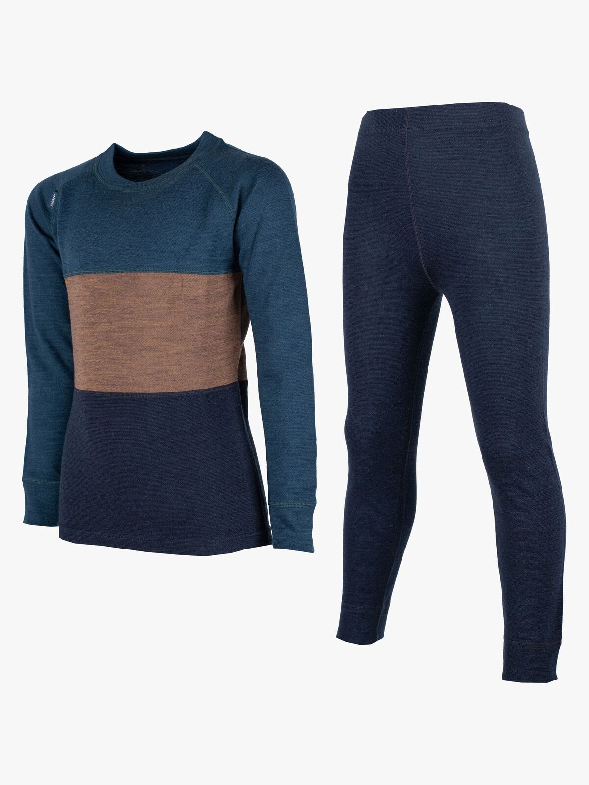 Lindberg Bamboo Merino Skiundertøj, Blue/Navy