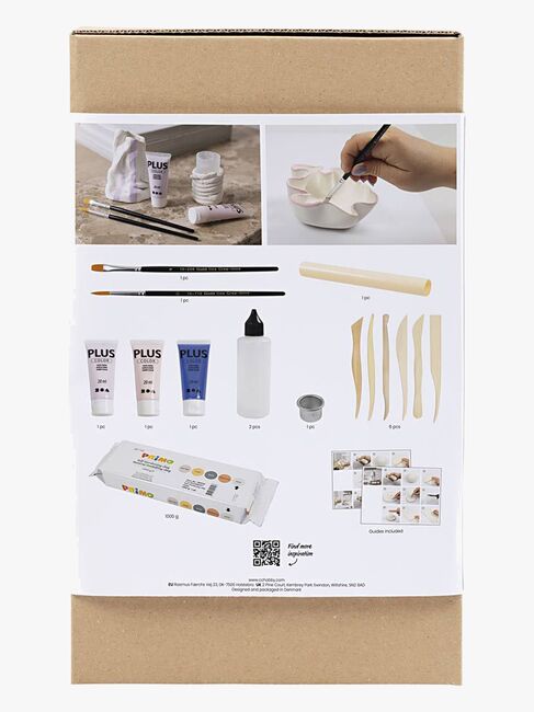 Creativ Company Kreasæt Modellervoks Krukker og Vaser