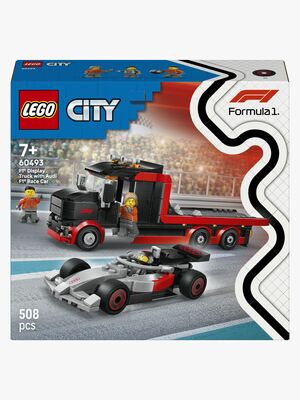 LEGO City 60493 F1-udstillingstruck med Audi F1-racerbil
