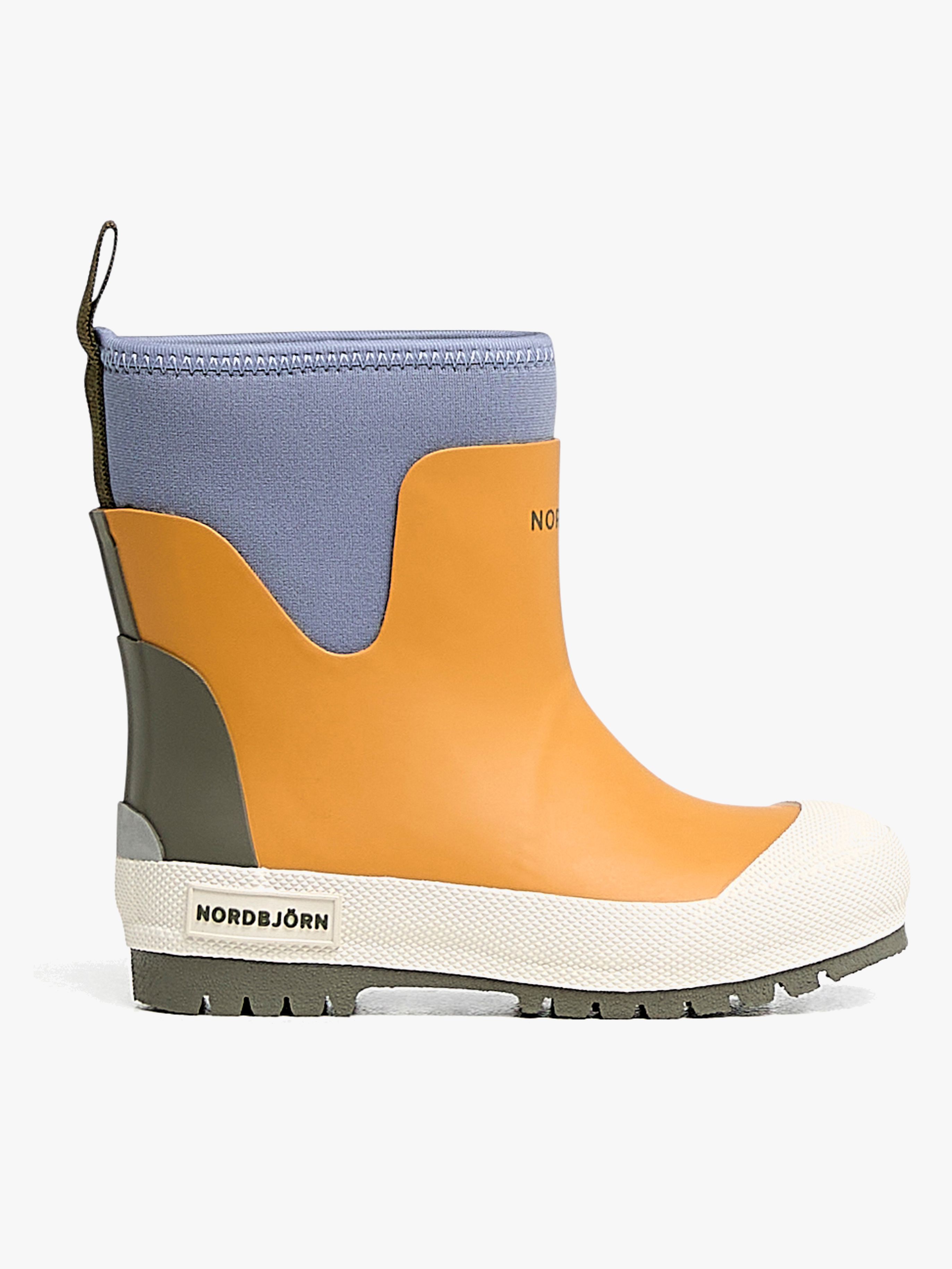 Nordbjörn Viskan Forede Gummistøvler, Inca Gold/Stonewash/Deep Depths, 28, Termostøvler børn