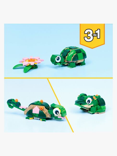 LEGO Creator 31377 Skildpadde med åkandeblomst