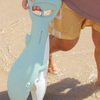SUNNYLiFE Strandlegetøj, Claws Whale Green