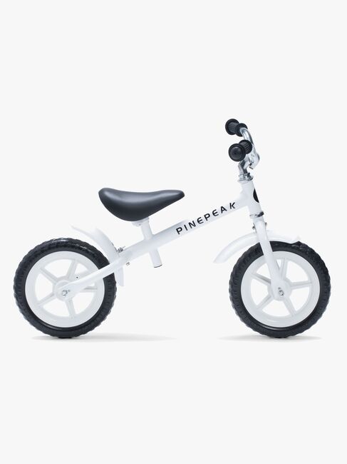 Pinepeak Komfort Løbecykel 12 tommer, Hvid
