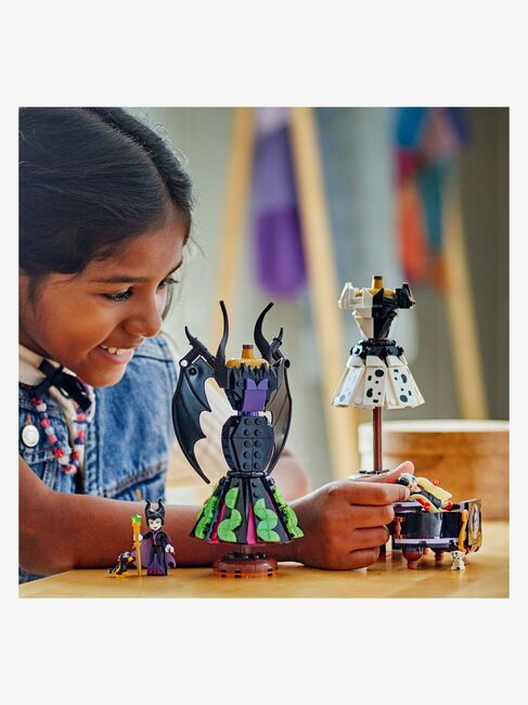 LEGO Disney Classic 43262 Maleficents og Cruella De Vils kjoler