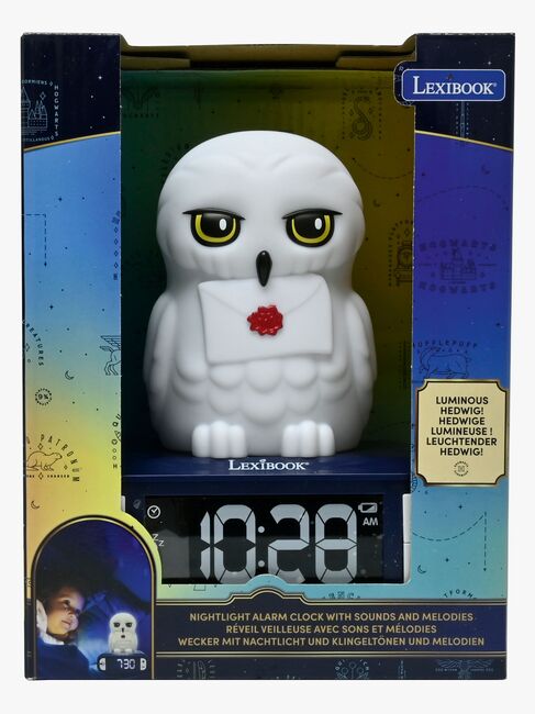 Harry Potter Hedwig Digitalt Vækkeur med Natlampe