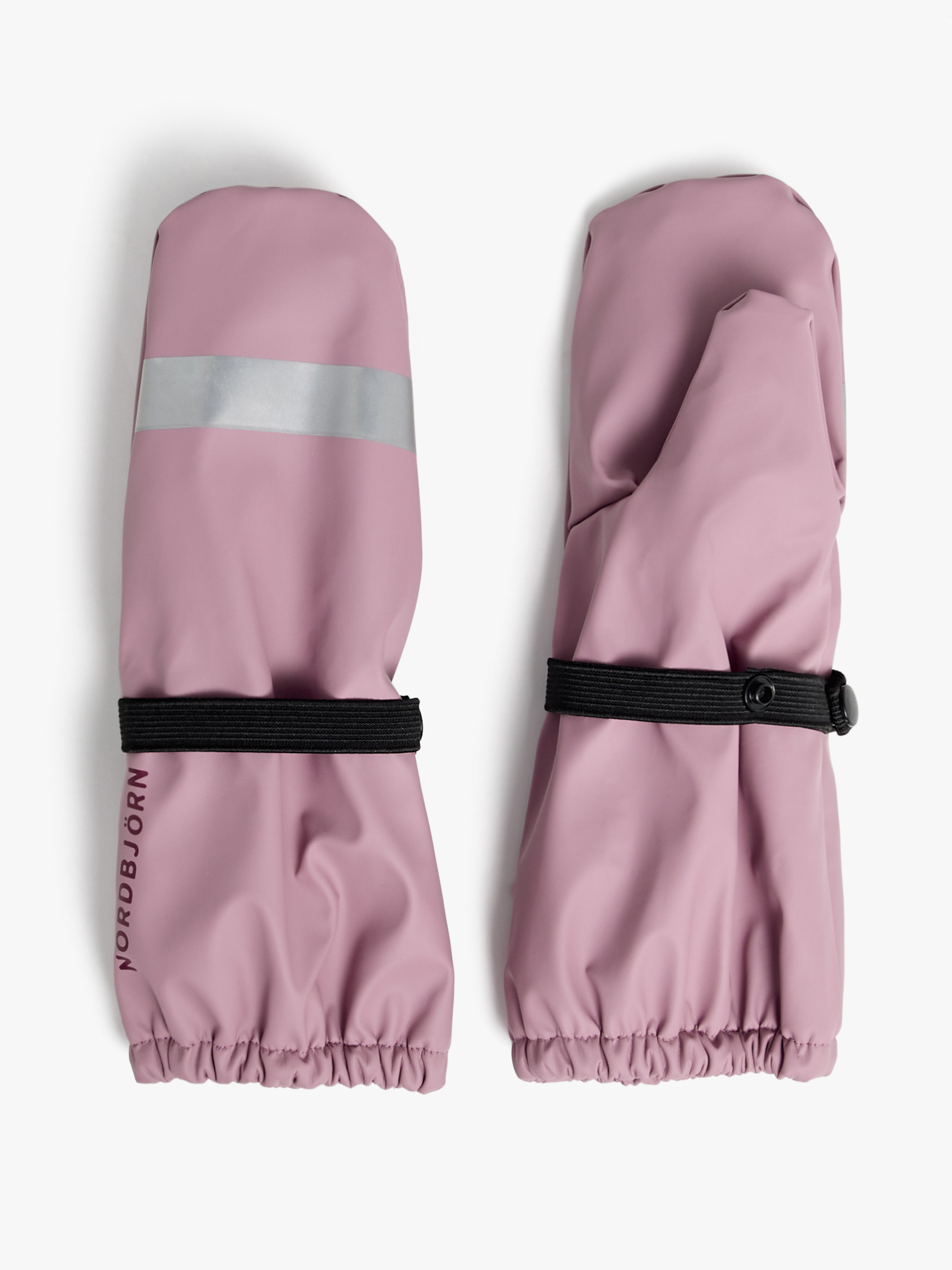 Nordbjörn Vik Foret Regnvanter, Pink, 0-2 år