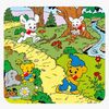 Egmont Kärnan Bamse Knoppuslespil Bamse i Skov 4 Brikker