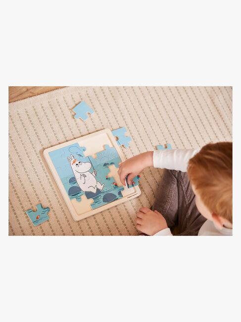 Mumitroldene Træpuslespil Fiskeri 16 Brikker