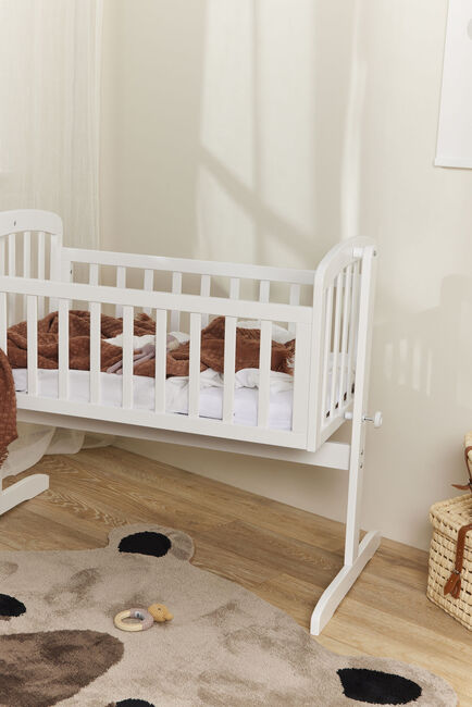 JLY MOA Madras 45x85, Hvid