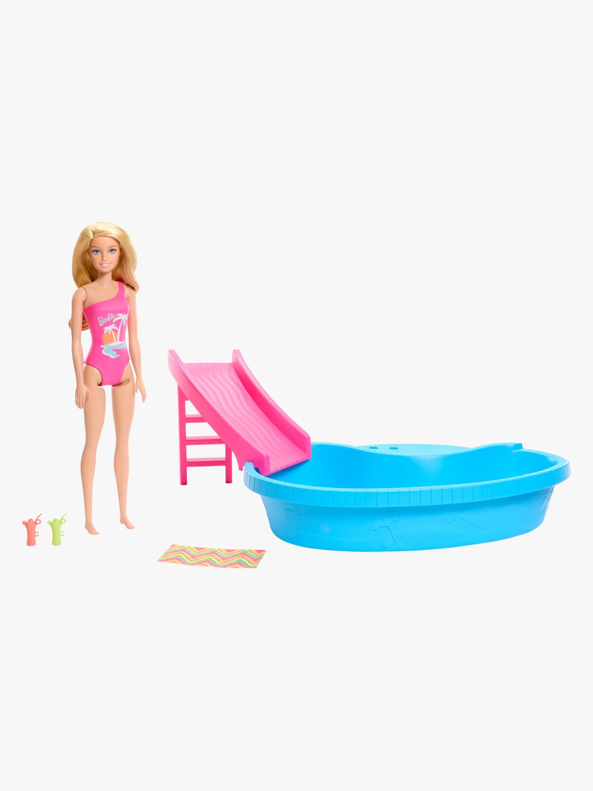 Barbie Legesæt Dukke & Pool
