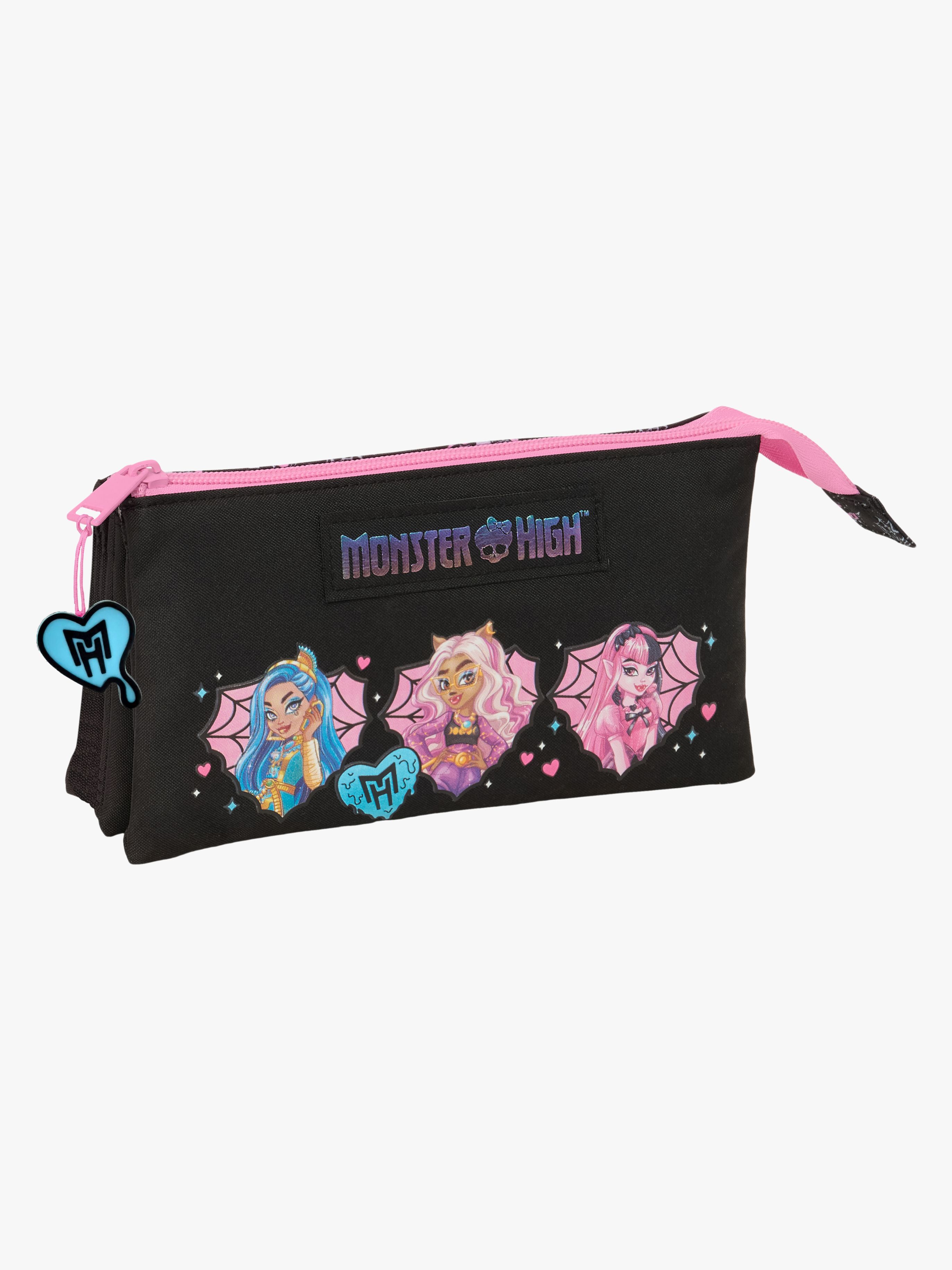 Monster High Penalhus med 3 Rum, Sort