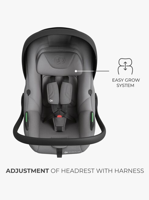 Kinderkraft I-LITE Autostol Baby inkl. ENDURA SAFE FX Base, Grey