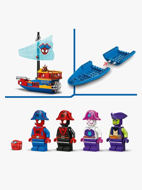 LEGO Spidey 11208 Team Spideys piratskib