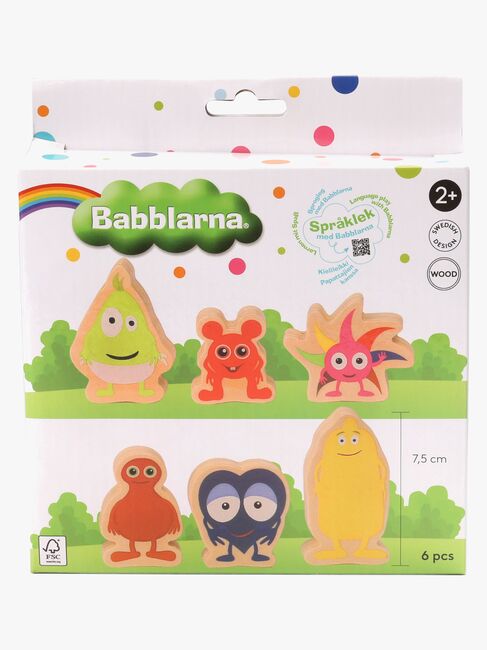 Babblarna Figursæt Træ 6 Stk.