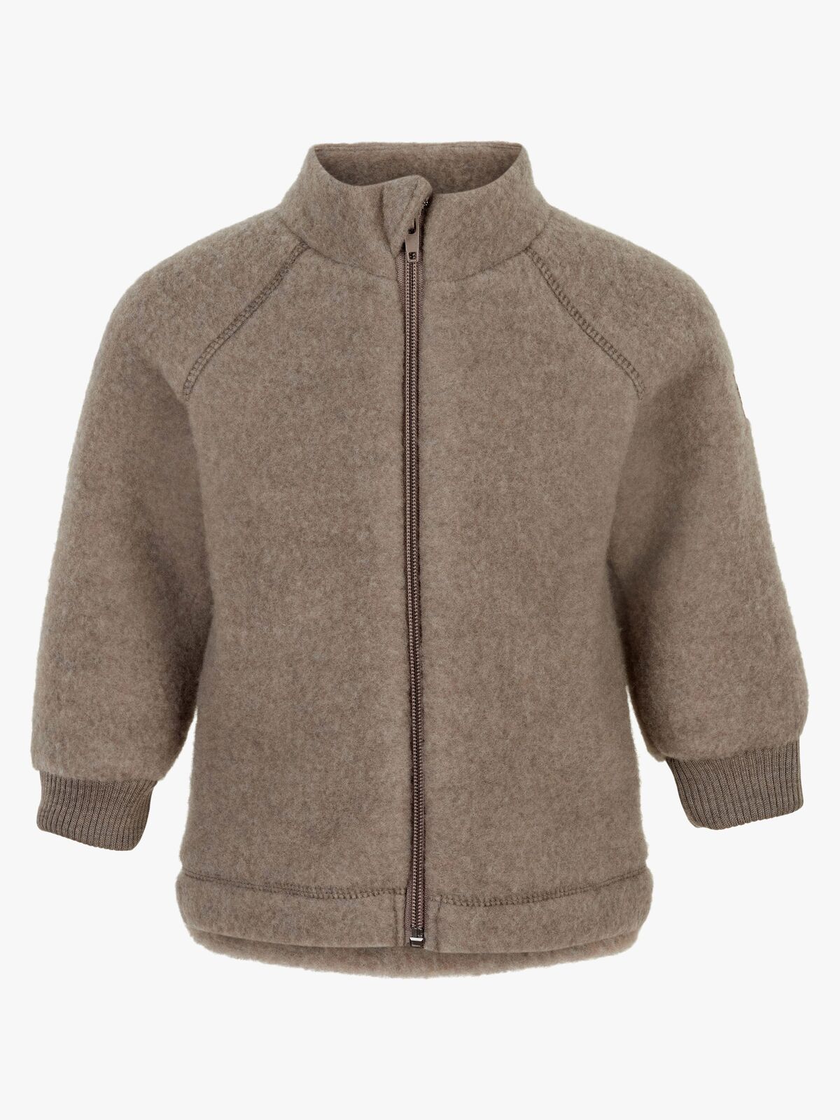 Mikk-Line Fleecetrøje Merinould, Melange Denver