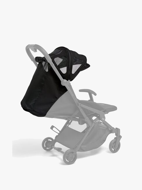 Beemoo Easy Fly Lux 4 Klapvogn inkl. Breezy Kaleche, Jet Black