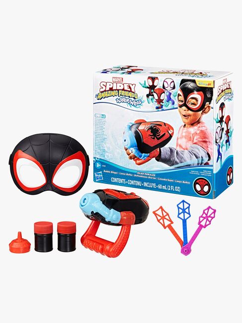 Spidey And His Amazing Friends Water-Webs Miles Morales Boblekaster