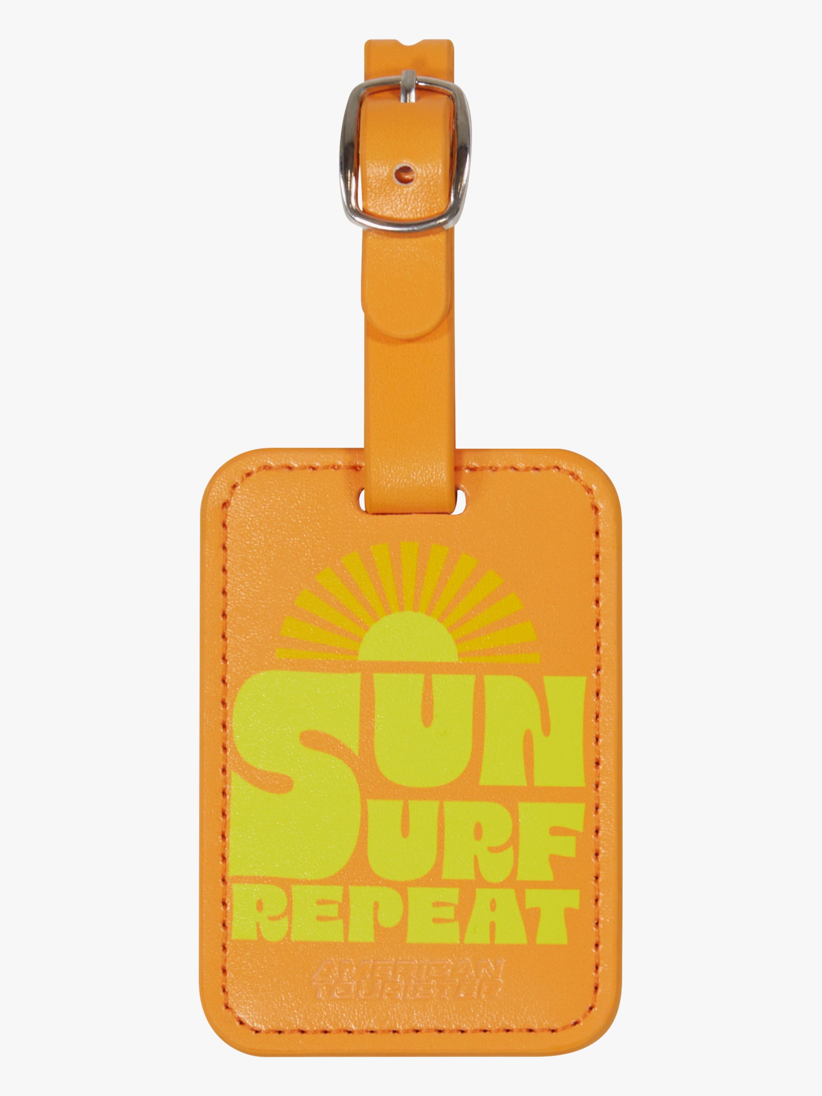 American Tourister Graphic Tags Bagage-tag 2-pak, Sun Surf Repeat