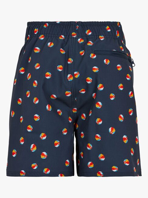 Color Kids Badeshorts, Rød/Blå/Mønstret