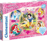 Disney Princess Glitter Puslespil, 104 Brikker