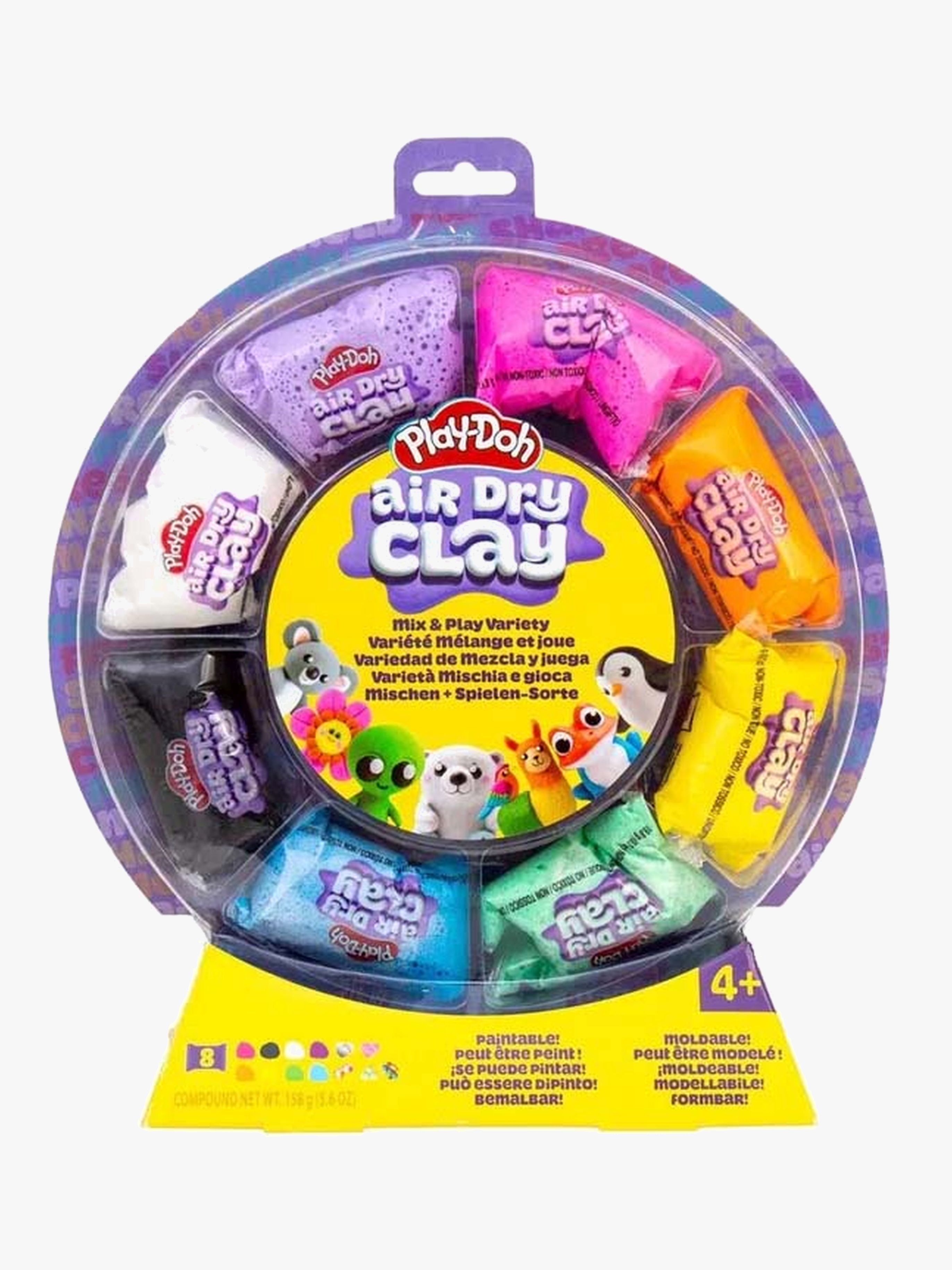 Play-Doh Air Dry Modellervoks 8 Farver