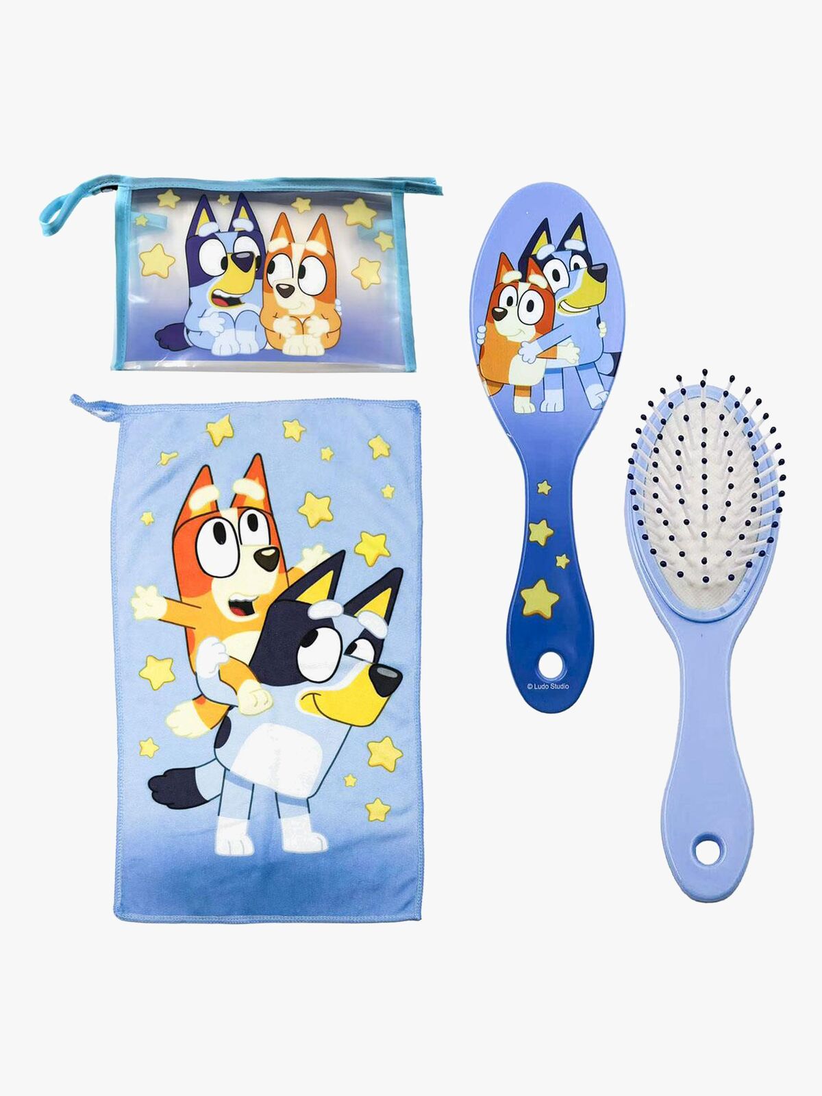 Bluey Toilettaske Børste & Håndklæde