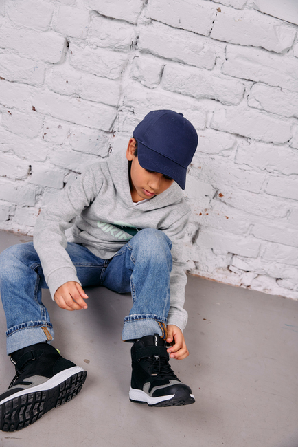 Viking Century Mid 1V SL WP Sneakers, Black/Lime