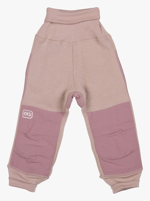 Voksi Fleecebukser Merinould, Soft Grape