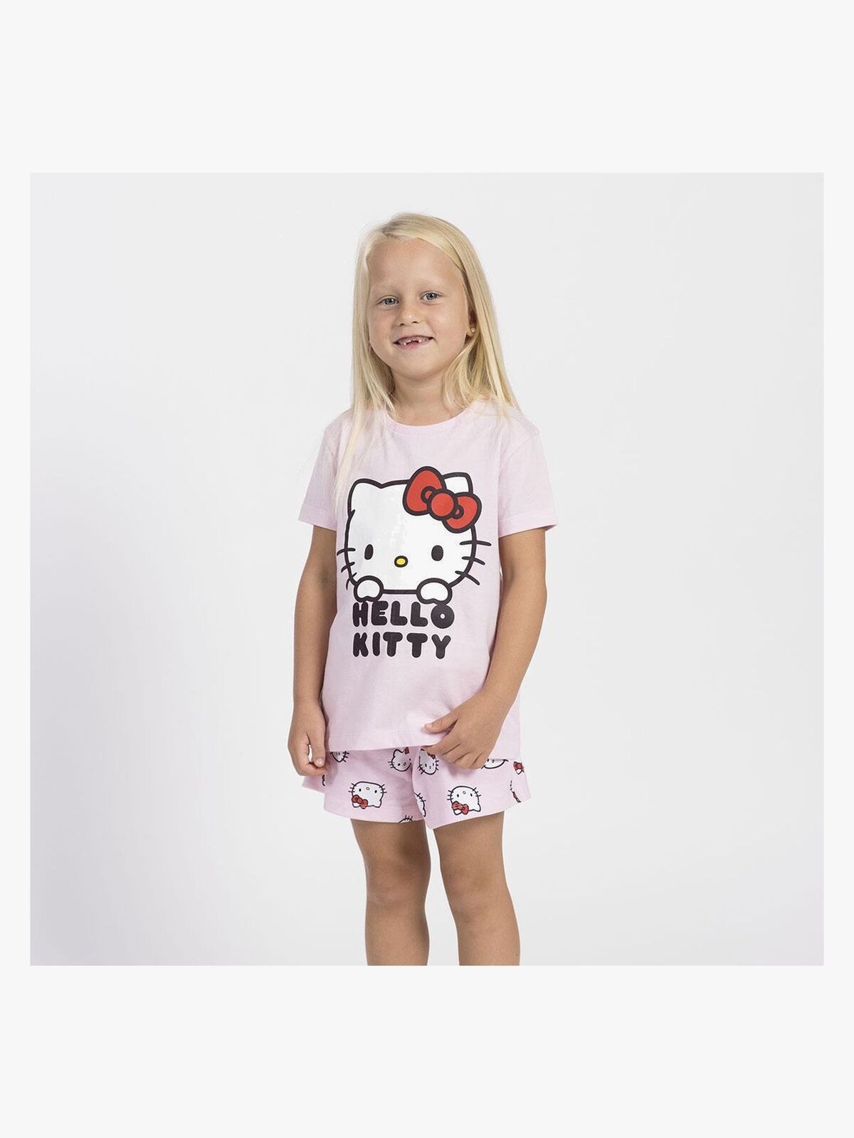 Hello Kitty Pyjamas, Lyserød