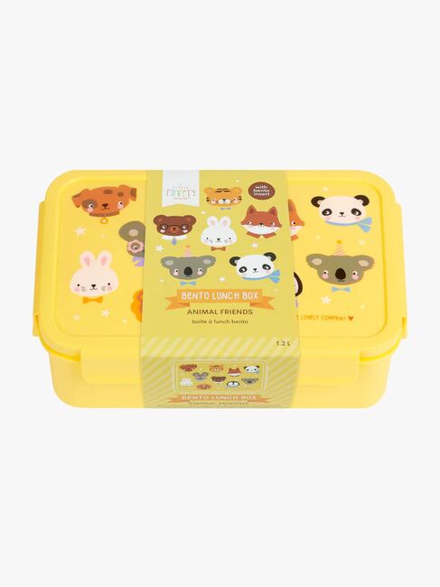 A Little Lovely Company Bento Madkasse, Dyrevenner