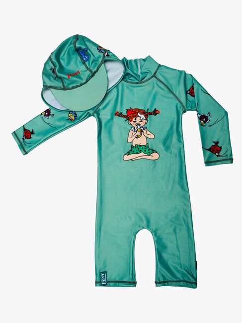 Swimpy Pippi UV-Sæt 2 Dele, Grøn