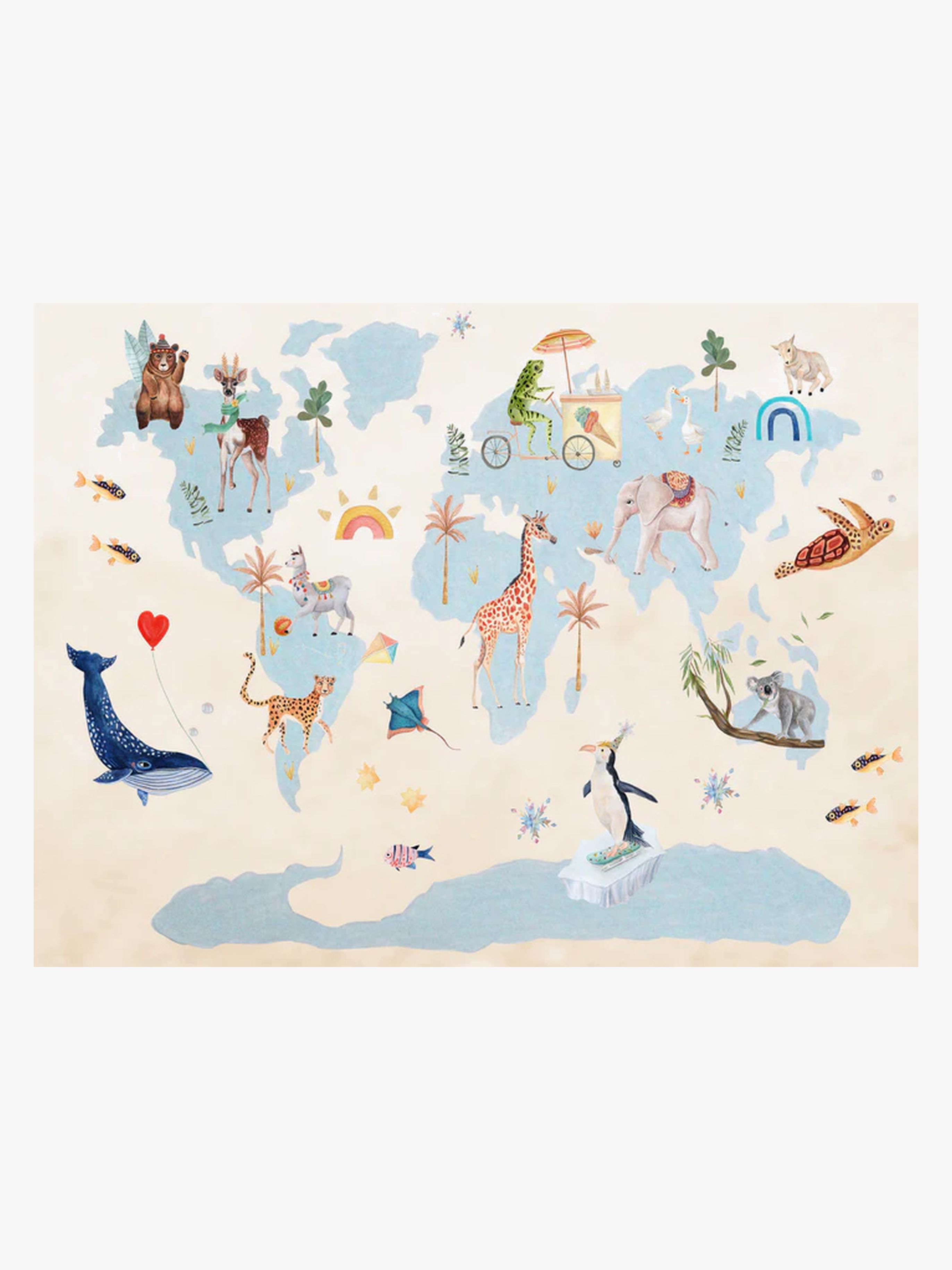 Hueppi Måtte 160x230, Around The World