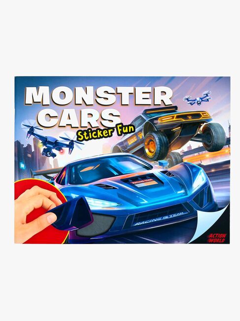 Action World Klistermærkebog Monster Cars 0414206-3514_3a.jpg