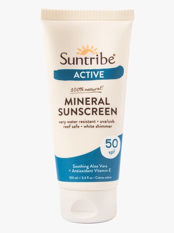 Suntribe Active Natural Mineral Solcreme SPF 50 100 ml