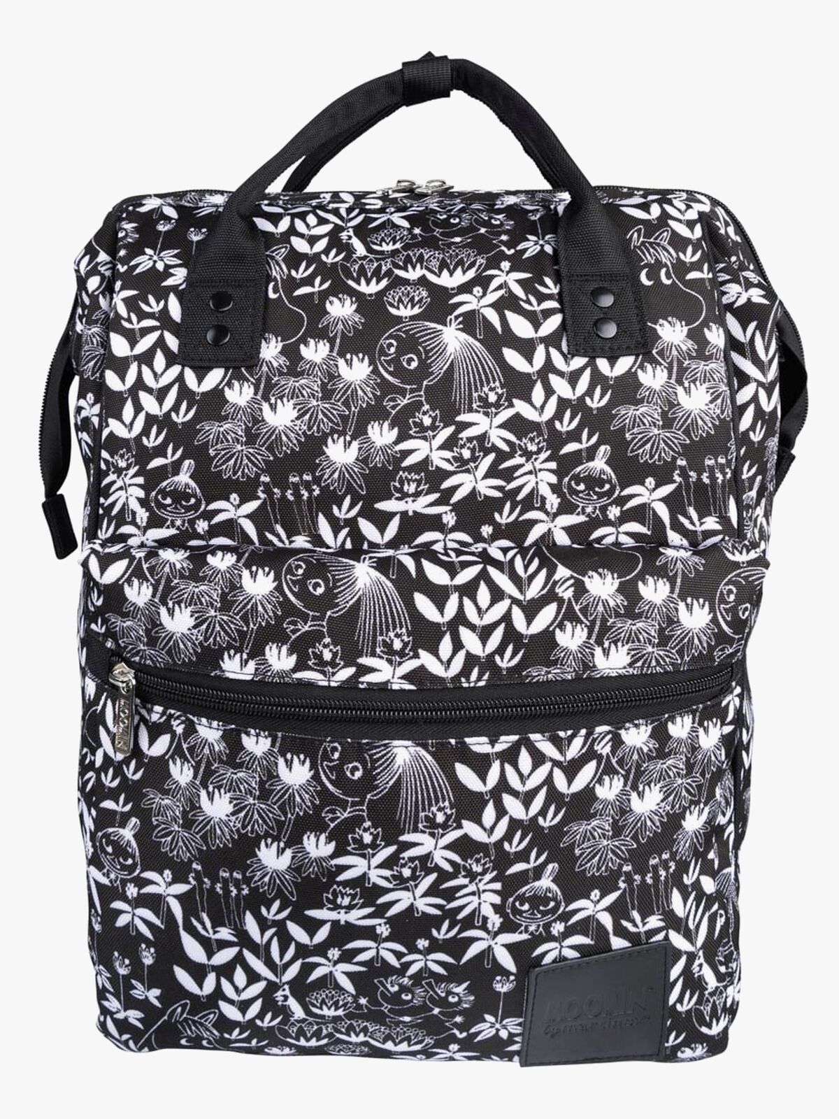 Mumitroldene Samu Primula Rygsæk 15L, Sort/Hvid