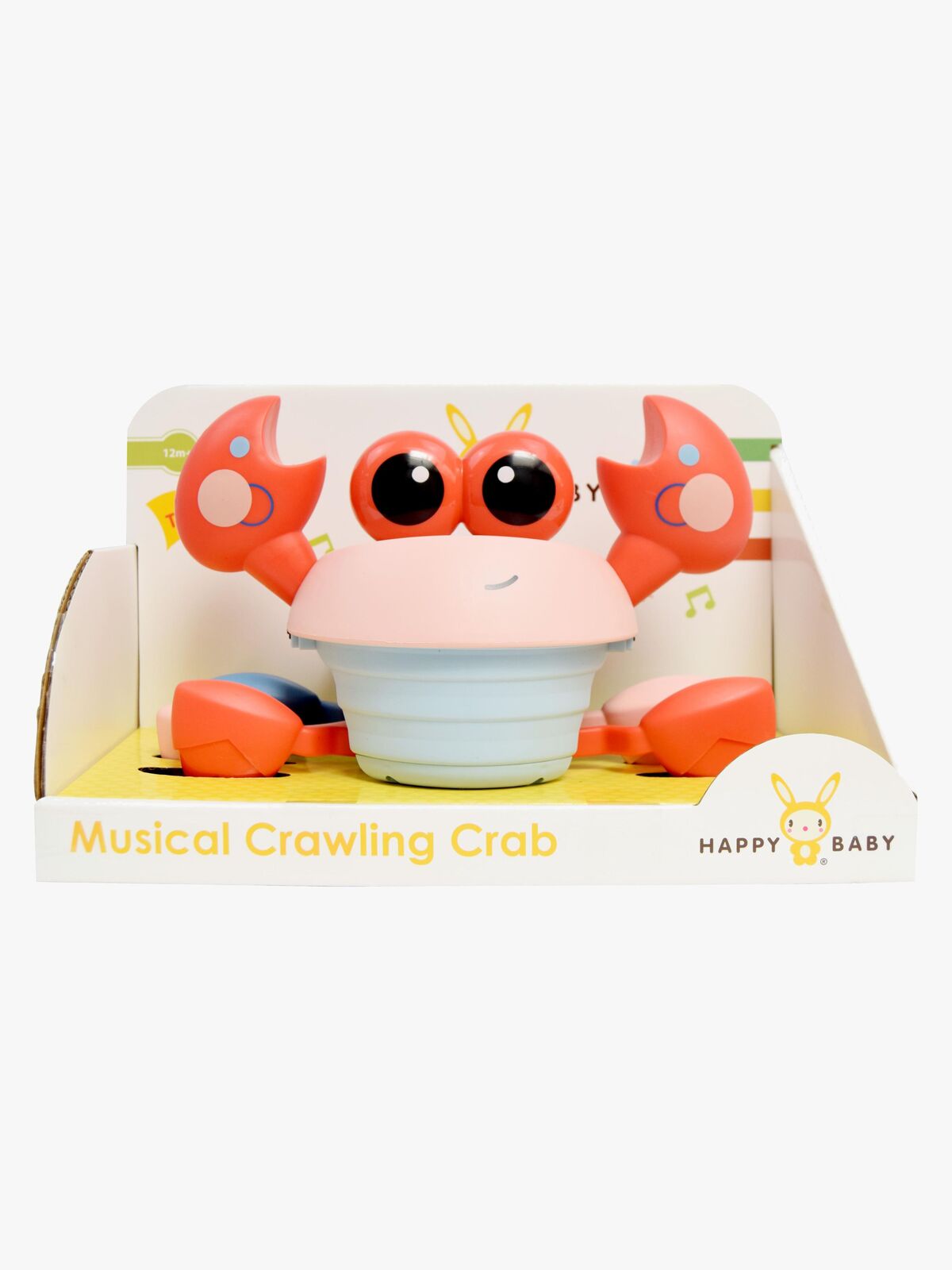 HappyBaby Musikalsk Krabbende Krabbe