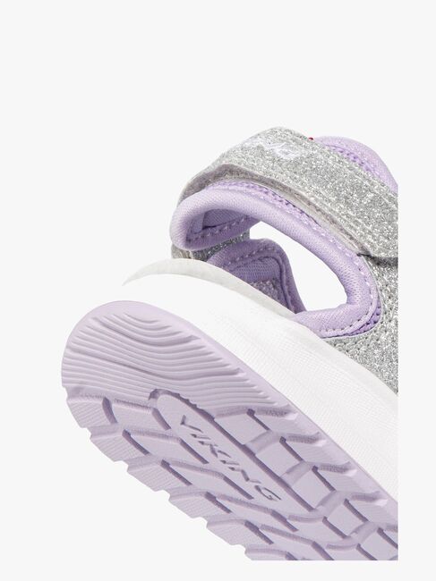 Viking Anchor Glitter 3V Sandaler, Lilac