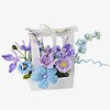 Fippla DIY-sæt Buket Blomster med Piberensere 32 Dele, Lilla