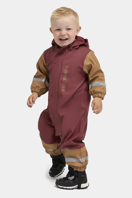 Nordbjörn Sju Strömmar Foret Regndragt, Madder Brown