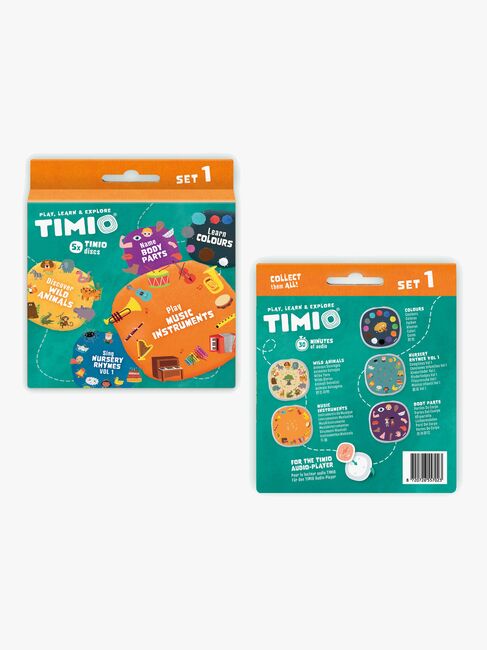 TIMIO Skivepakke 1, Farver Krop & Musik 5-i-1