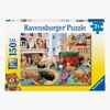 Ravensburger XXL Puslespil Little Paws Playtime 150 Brikker