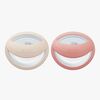 NUK Perfect Match Sut 2-pak Str. 1, Beige/Red