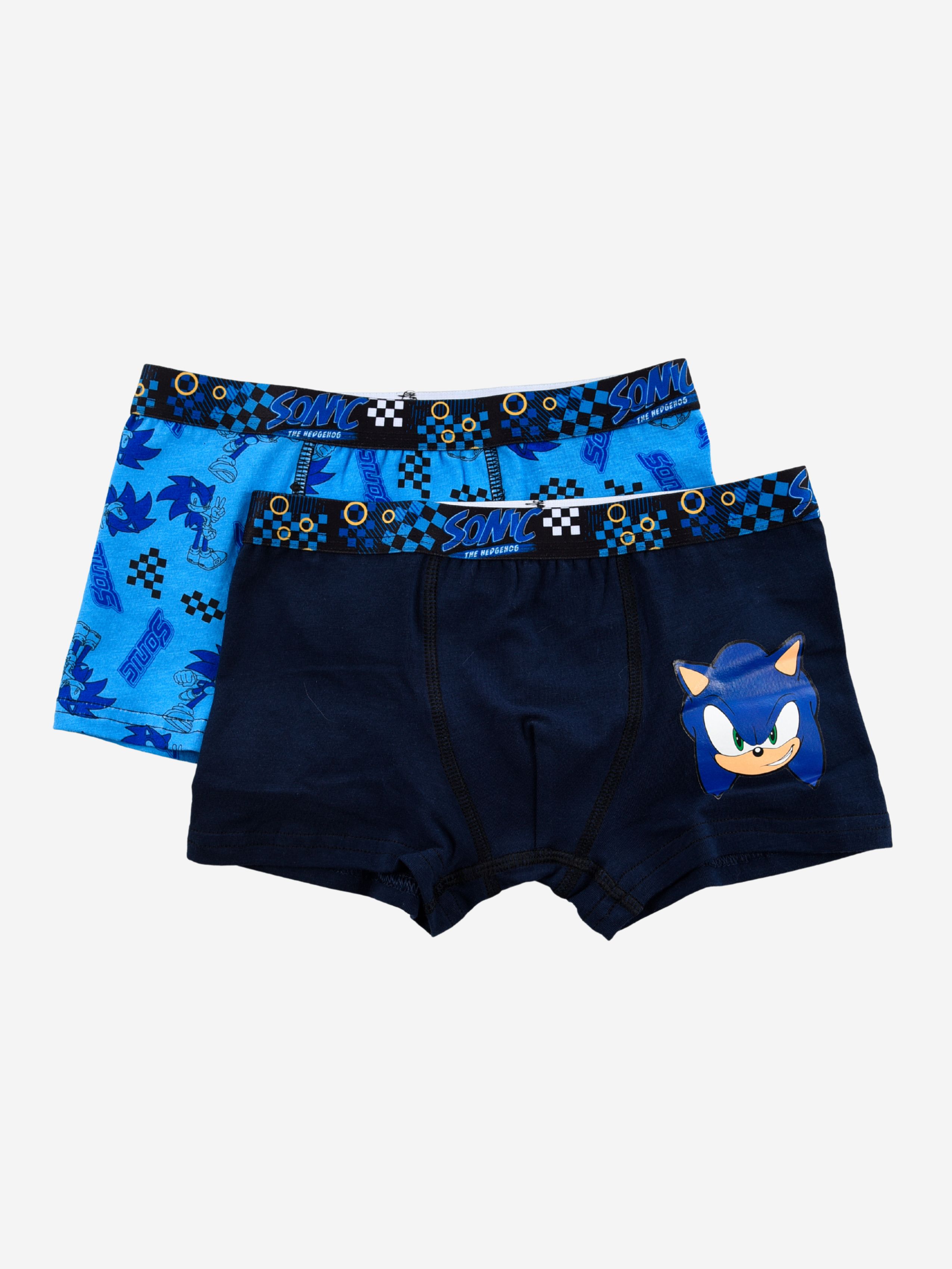 Sonic Boxer Underbukser 2-pak, Multifarvet, 104