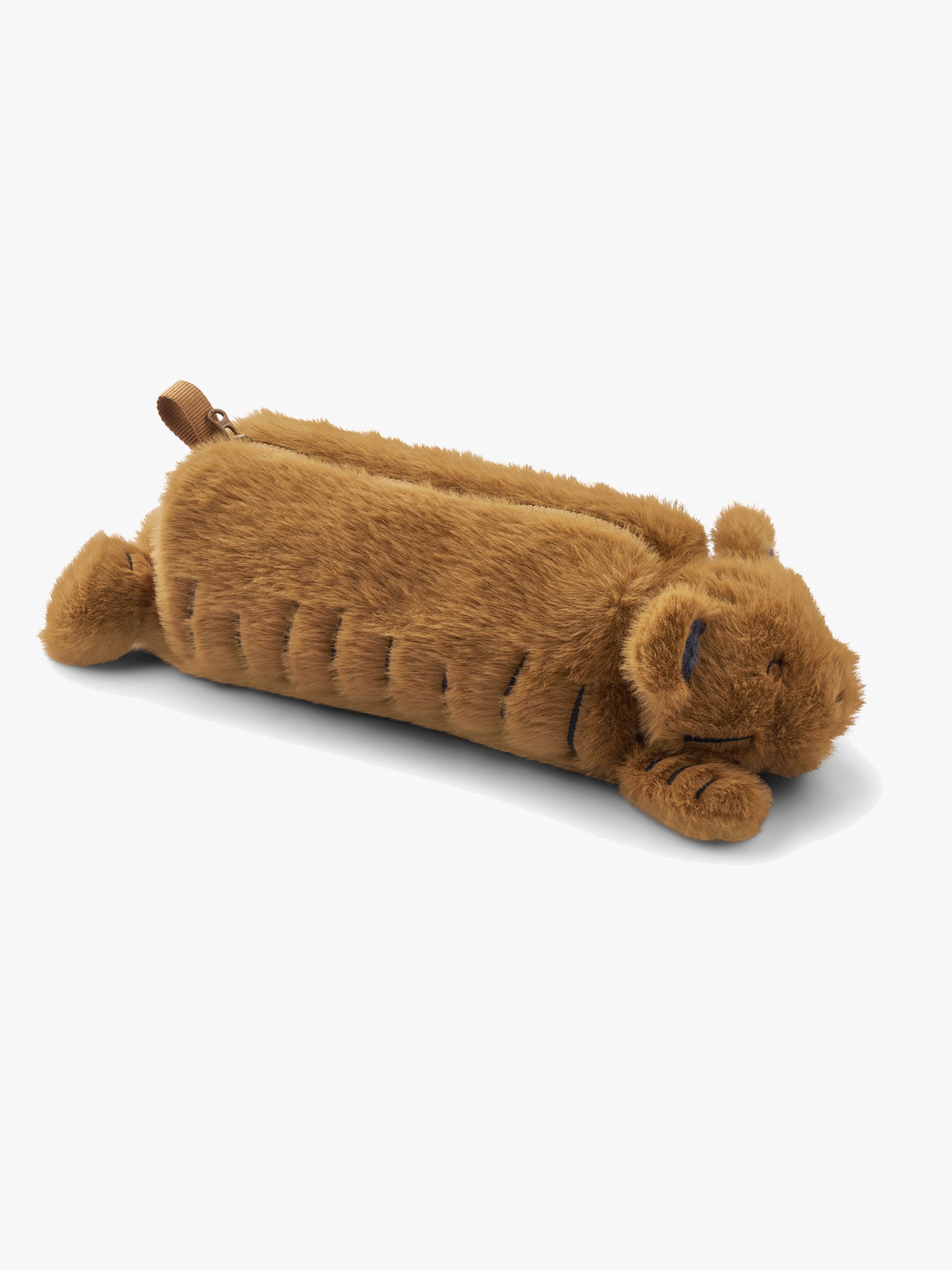LIEWOOD Dalina Tiger Plush Penalhus, Golden Caramel