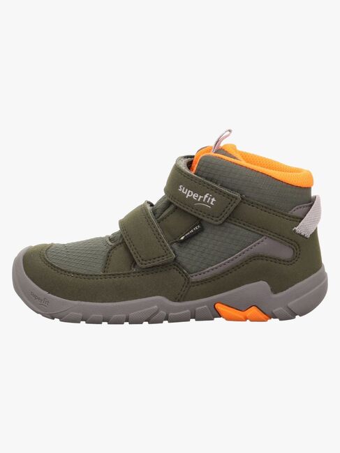 Superfit Trace Mid GTX Forede Sneakers, Green/Orange