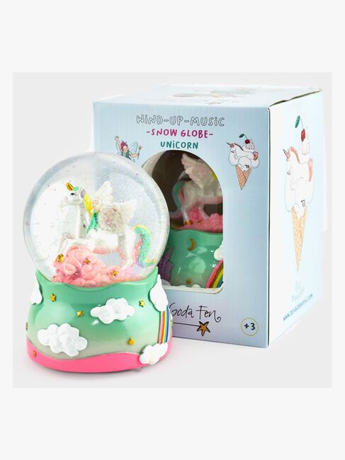 Robetoy Snekugle Unicorn Glitter Wind-up Music 14 cm
