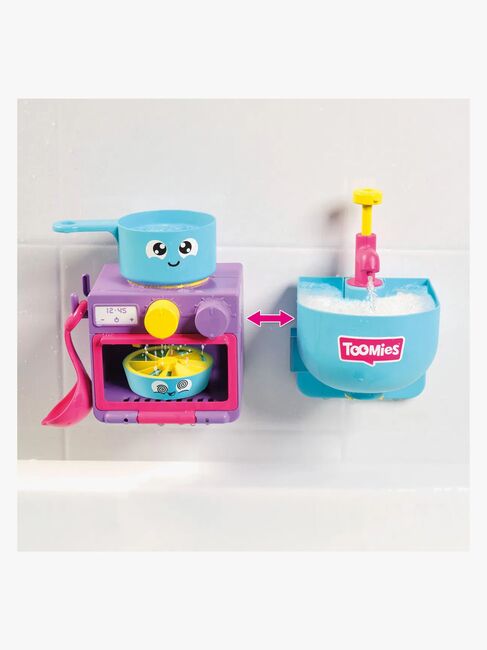 Toomies Bubble & Bake Bathtime Kitchen 2-i-1 Badelegetøj